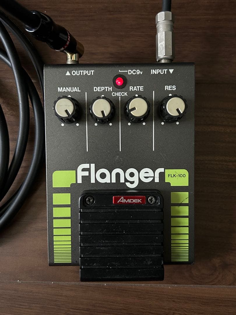 美品　Amdek FLK-100 Flanger フランジャー　ビンテージ