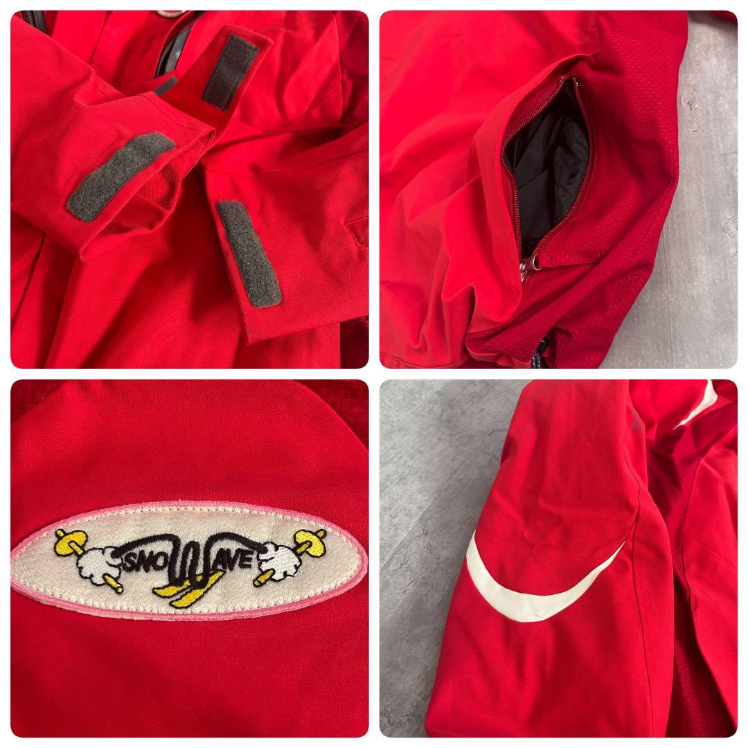 C7 GOLDWIN スキーウェア 上下セット インナー付 赤 メンズ L-XL