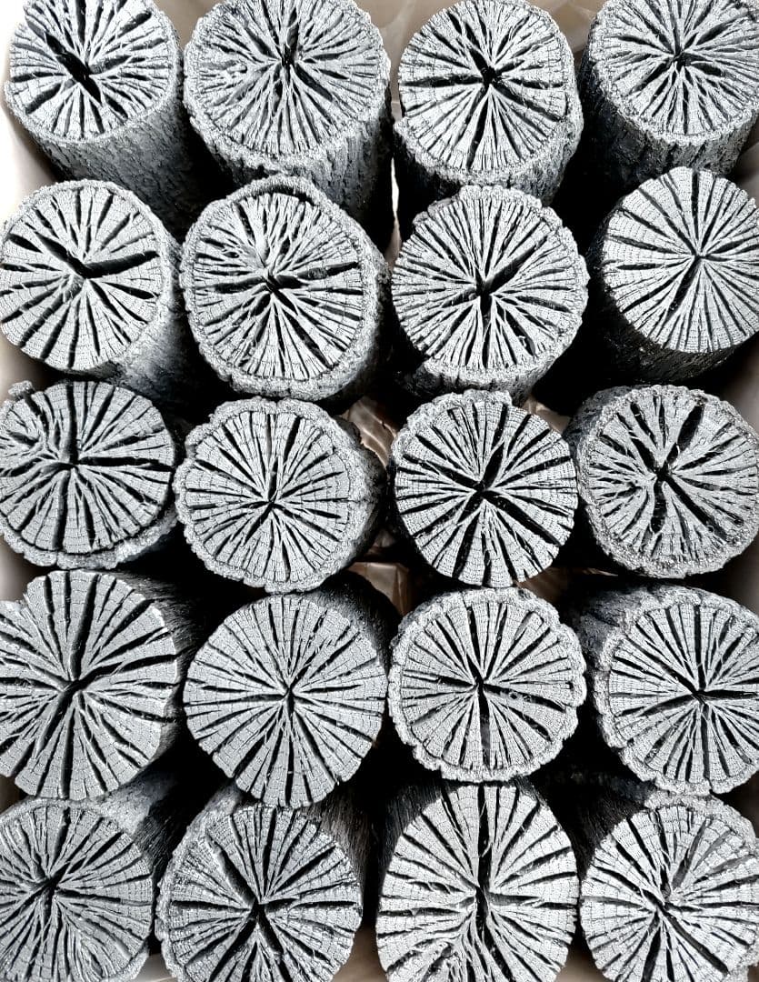 【愛媛産】クヌギ炉用胴炭約5kg 皮剥がれ