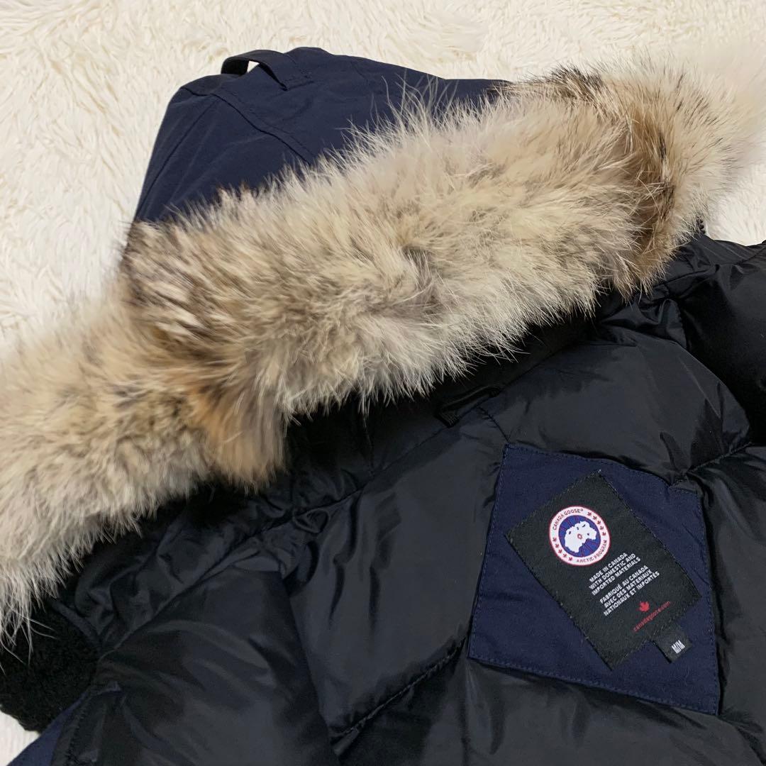 カナダグース ダウン ジャスパー 3438JM コヨーテ ネイビー M