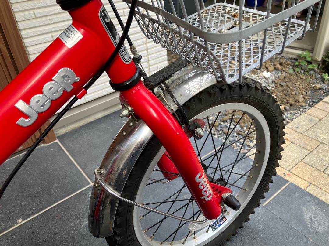 Jeep 幼児用自転車 赤