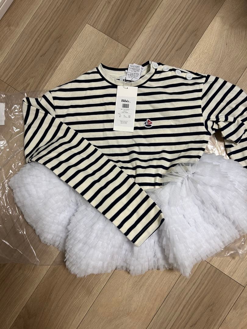 新品　2025Bibiy FRANCINE TULLE TOP ブラウス