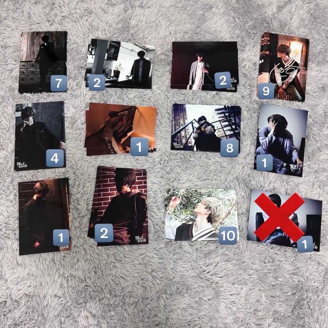 歌い手 しゅーず ブロマイド・メモカ 計237枚