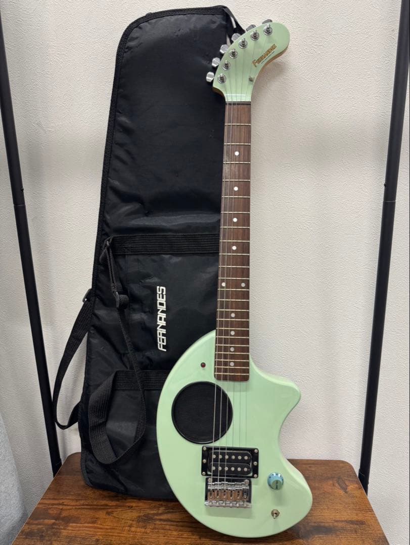 FERNANDES フェルナンデスZO-3 ミントグリーン アンプ内蔵ギター