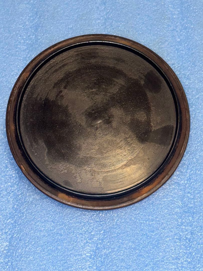 ☆ 人間国宝 釜師「高橋敬典作」粒銀象嵌提手　銀口銀象嵌花丸紋鉄瓶