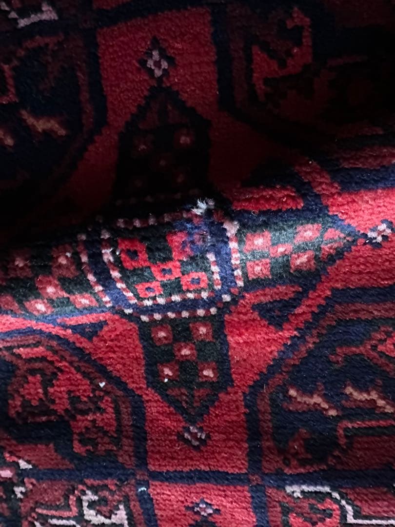 242×142 大判　ヴィンテージラグ　　トルクメンラグ