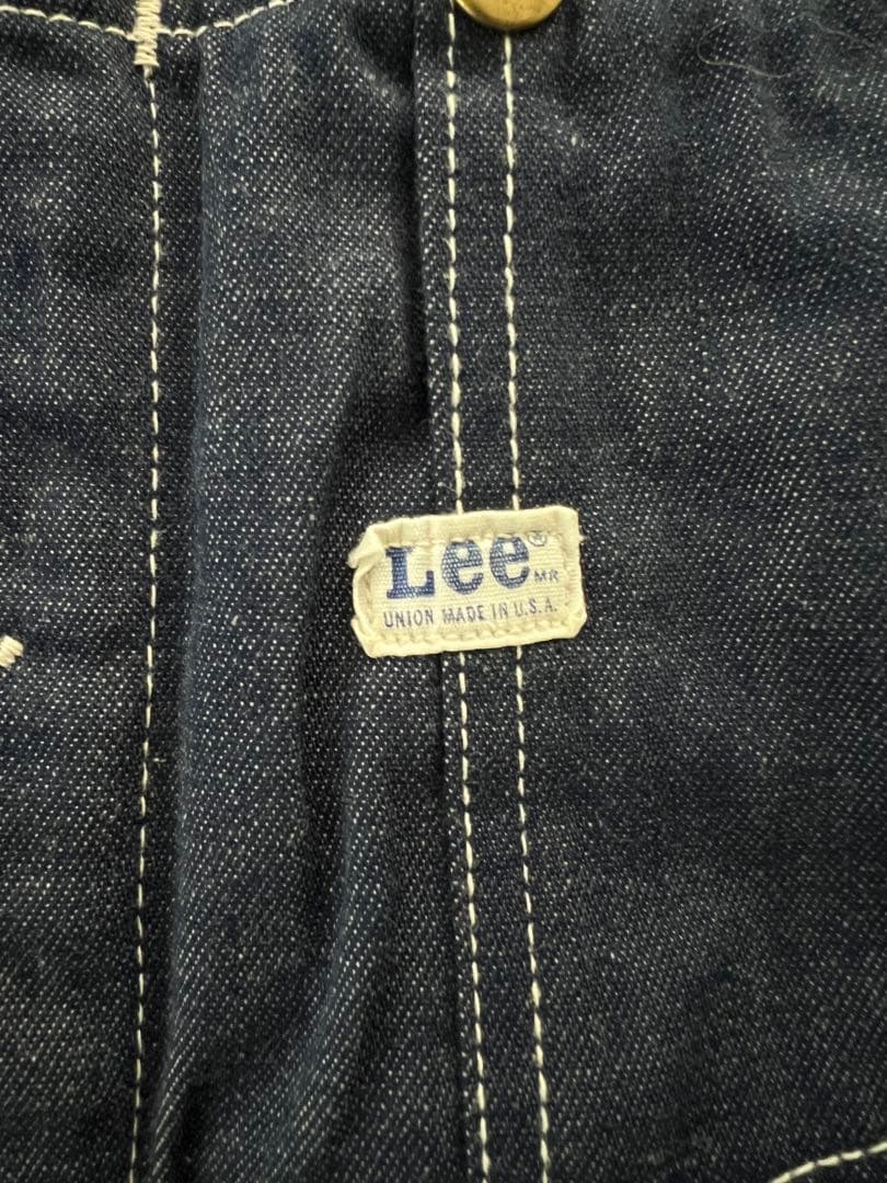 希少 60s70s Lee ヴィンテージインディゴオーバーオール USA製