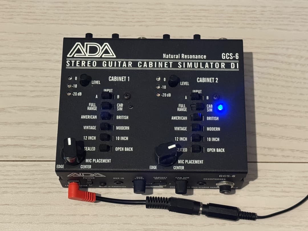 ADA GCS-6 　キャビネットシミュレーター