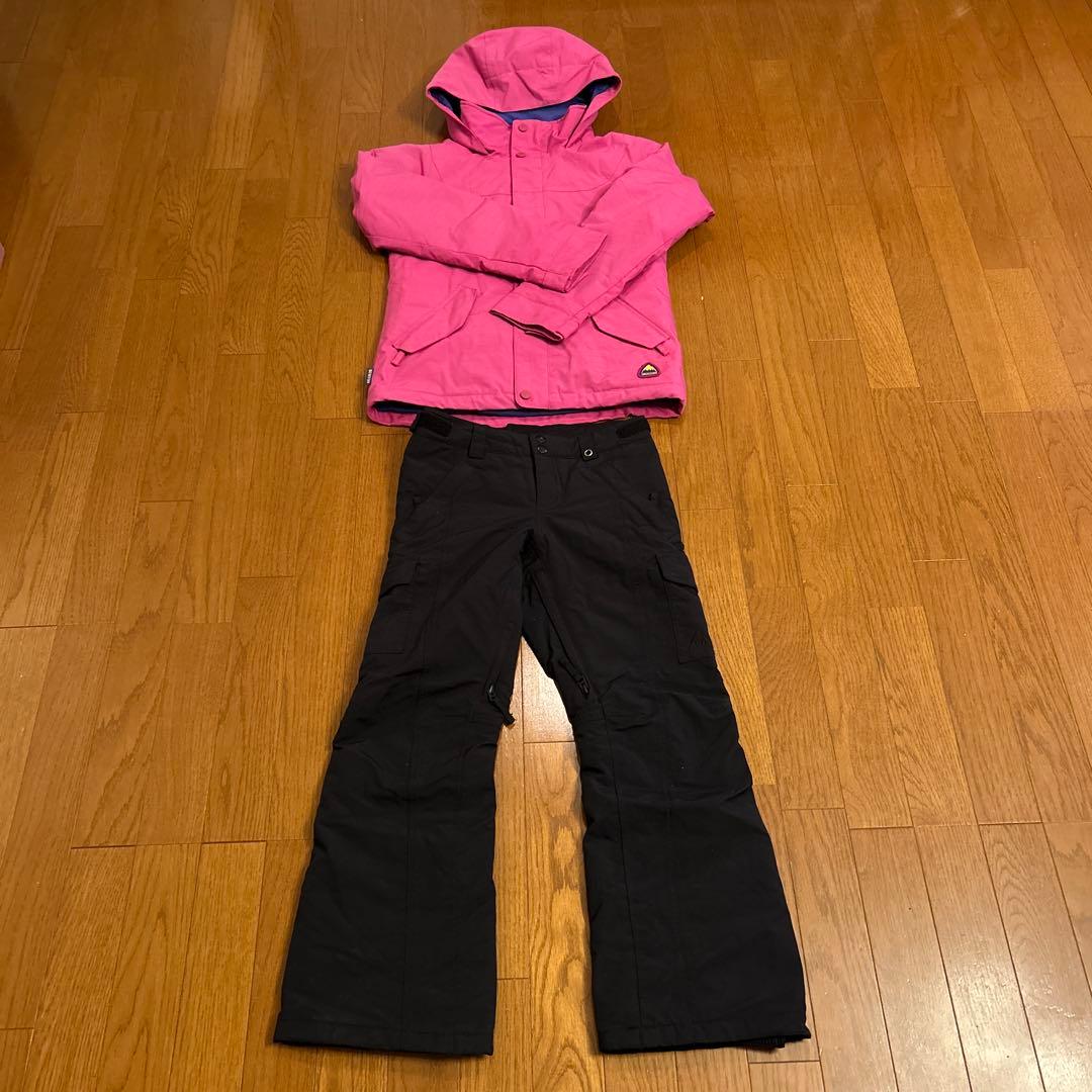 バートン　ガールズ　スノーボードウェア　上下セット