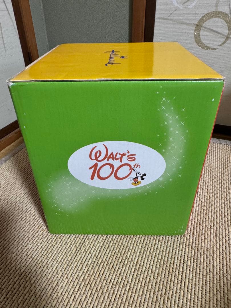 ディズニー　スノードーム　100周年　オルゴール　星に願いを　アメリカ限定　レア