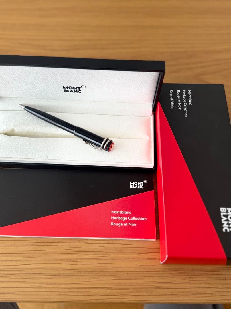 モンブラン　ヘリテイジコレクションルージュ&ノワール スペシャルエディション