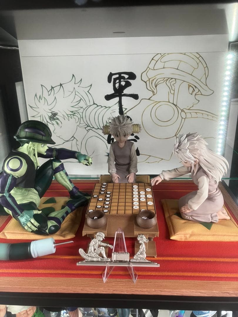 ハンター×ハンターHUNTERFAN STUDIOメルエム コムギ軍儀フィギュア