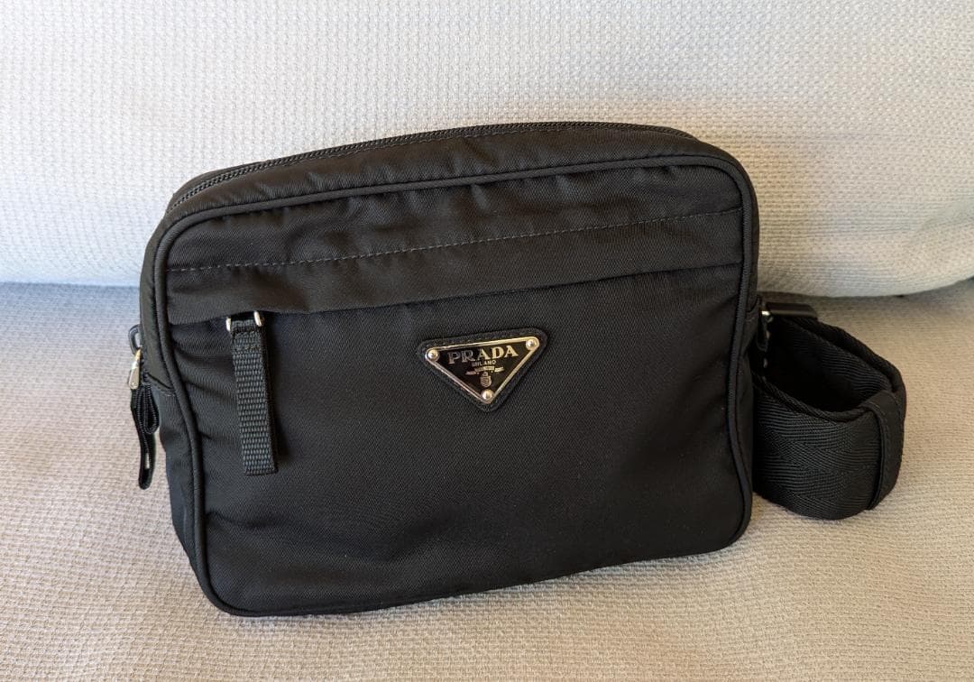 T*A様 PRADA ２VL001 プラダ ウエストポーチ ボディバッグ ブラッ