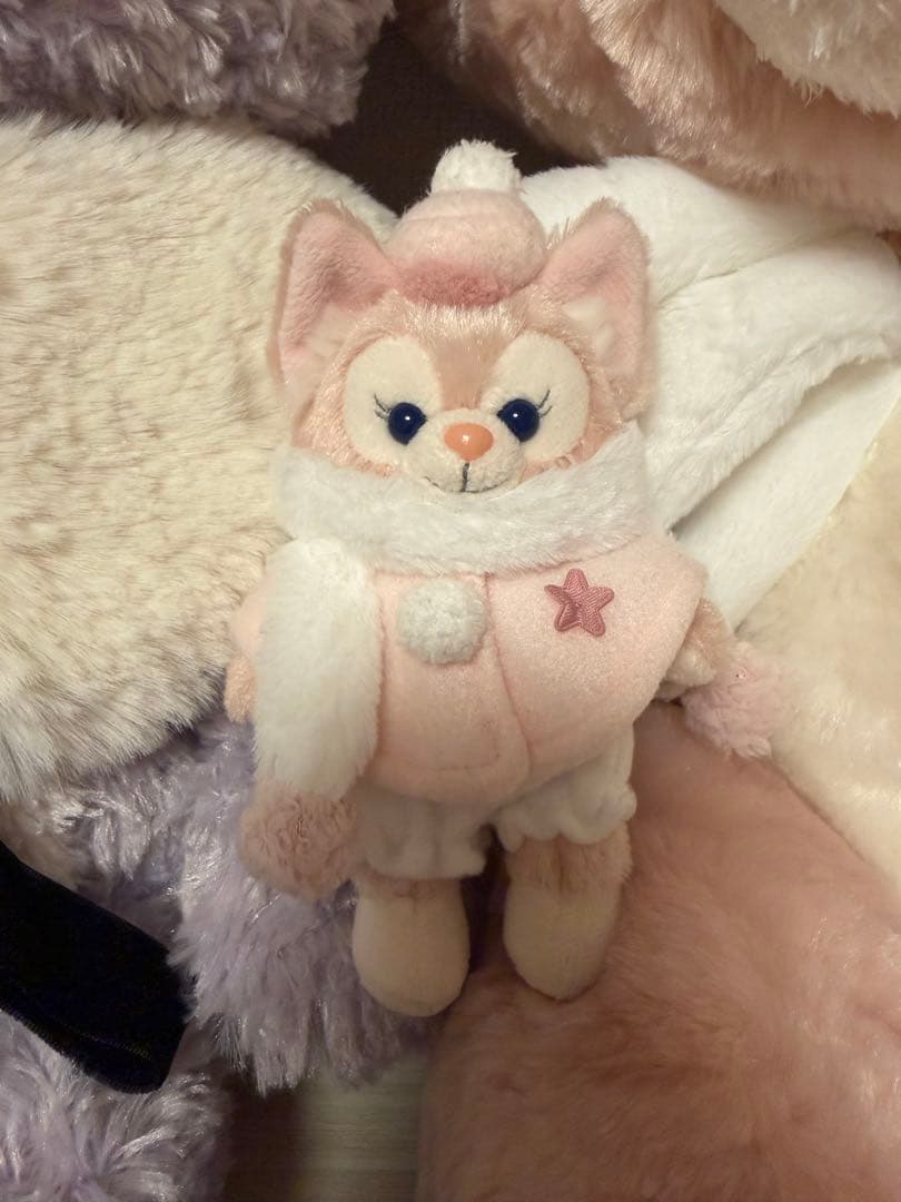 リーナベル ダンシングスノーフレークス ぬいぐるみバッジ