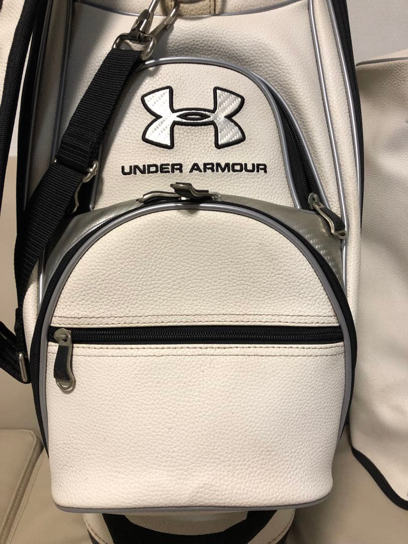【送料込み】廃盤希少品UNDER ARMOUR キャディバッグ ホワイト 9型