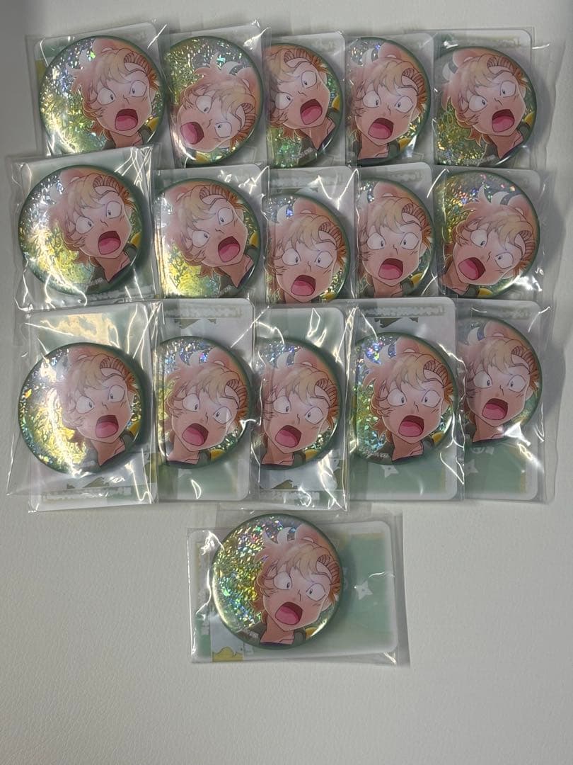 善法寺伊作 忍たま乱太郎彩光キラキラ缶バッジ まとめ売り×16