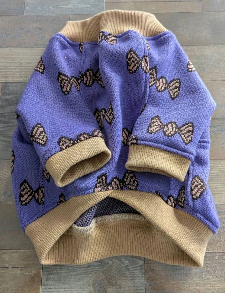 ハンドメイドフレブル服no.りぼん柄