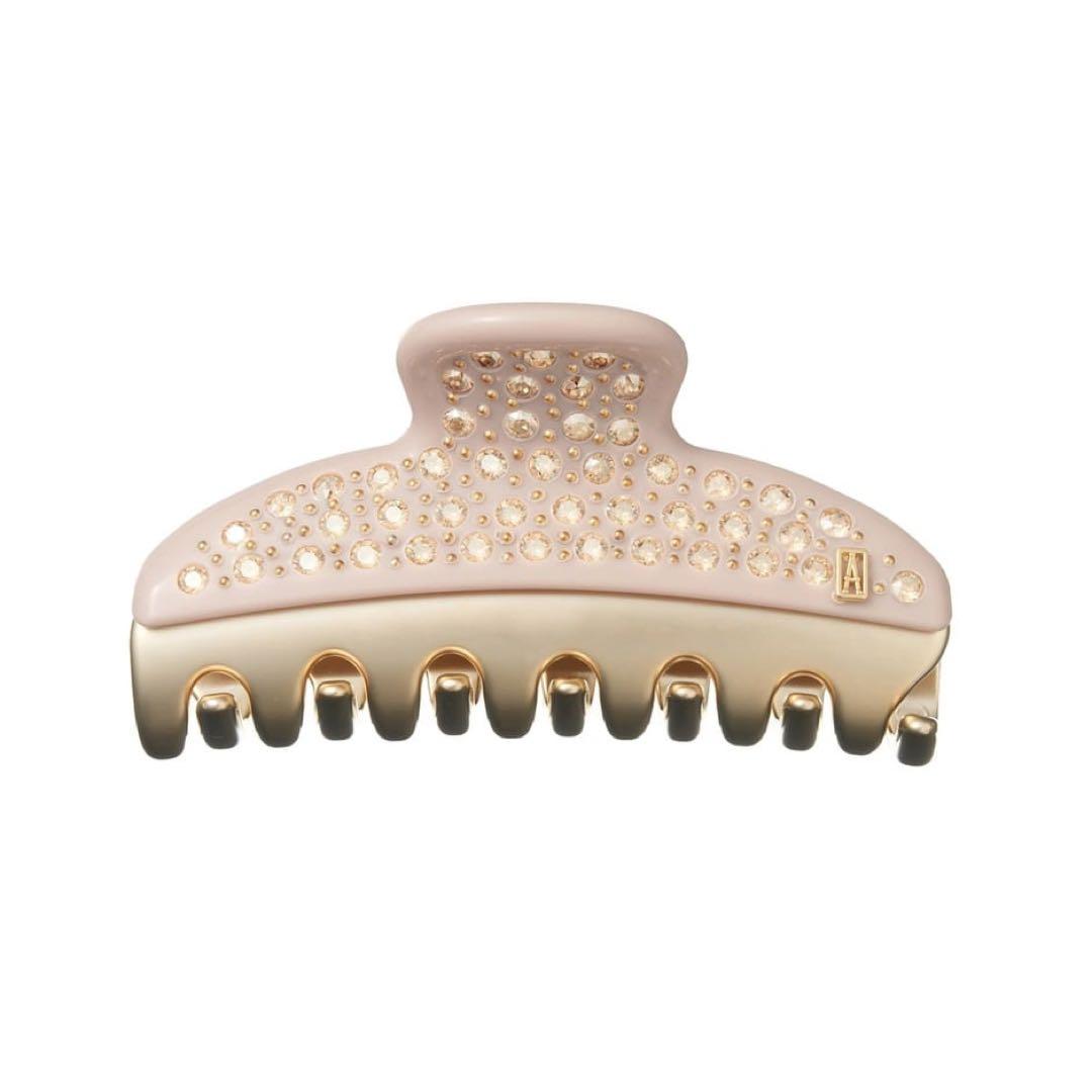 アレクサンドルドゥパリ ヘアクリップ　M ベージュ