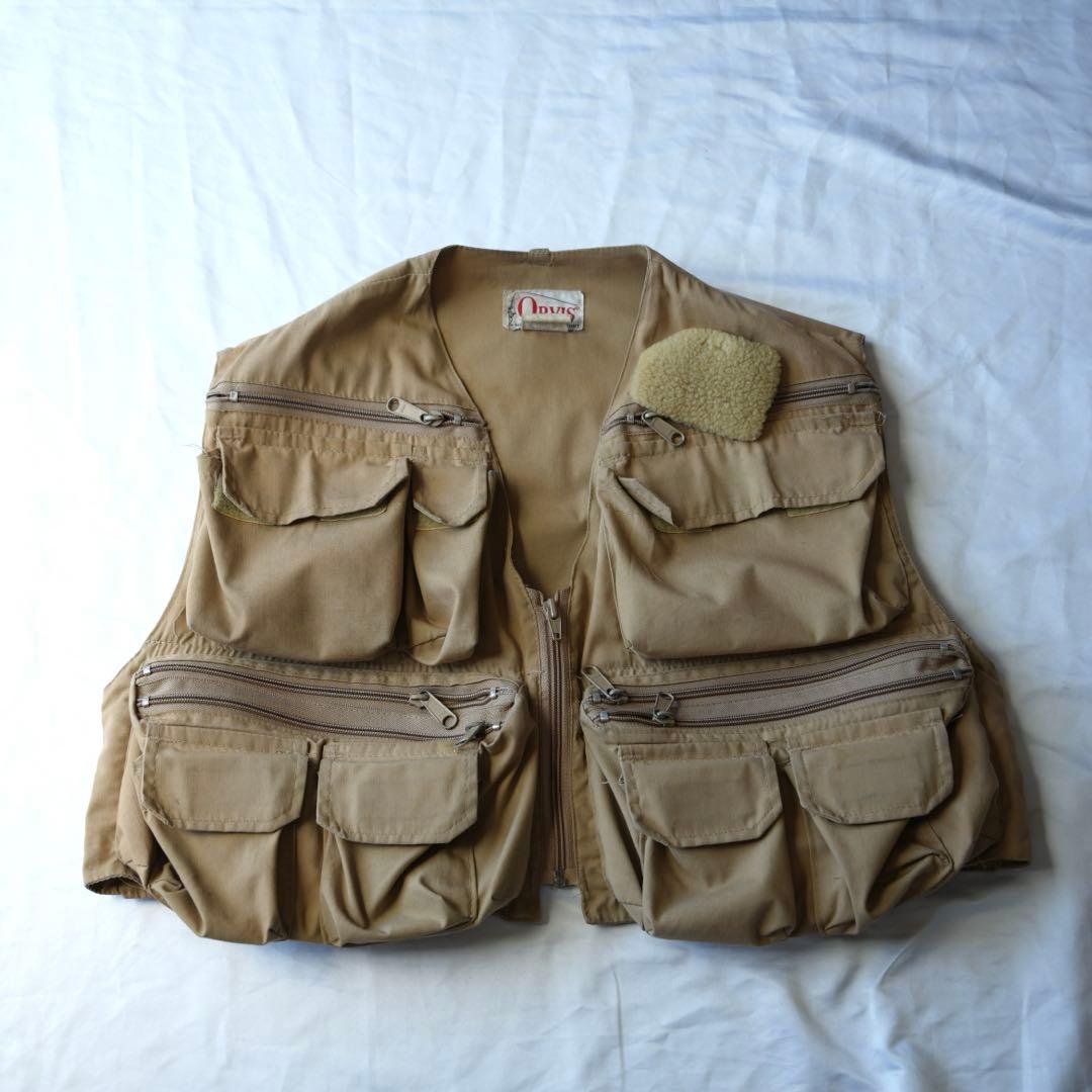 80s 90s ORVIS フィッシングベスト 短丈 vintage古着　USA