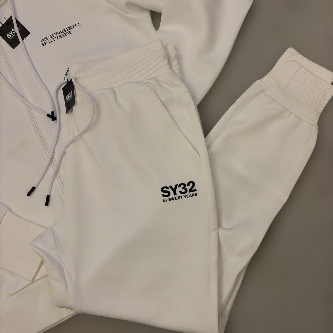 SY32 セットアップ 長袖 長ズボン Sサイズ ホワイト 新品未使用タグ付き