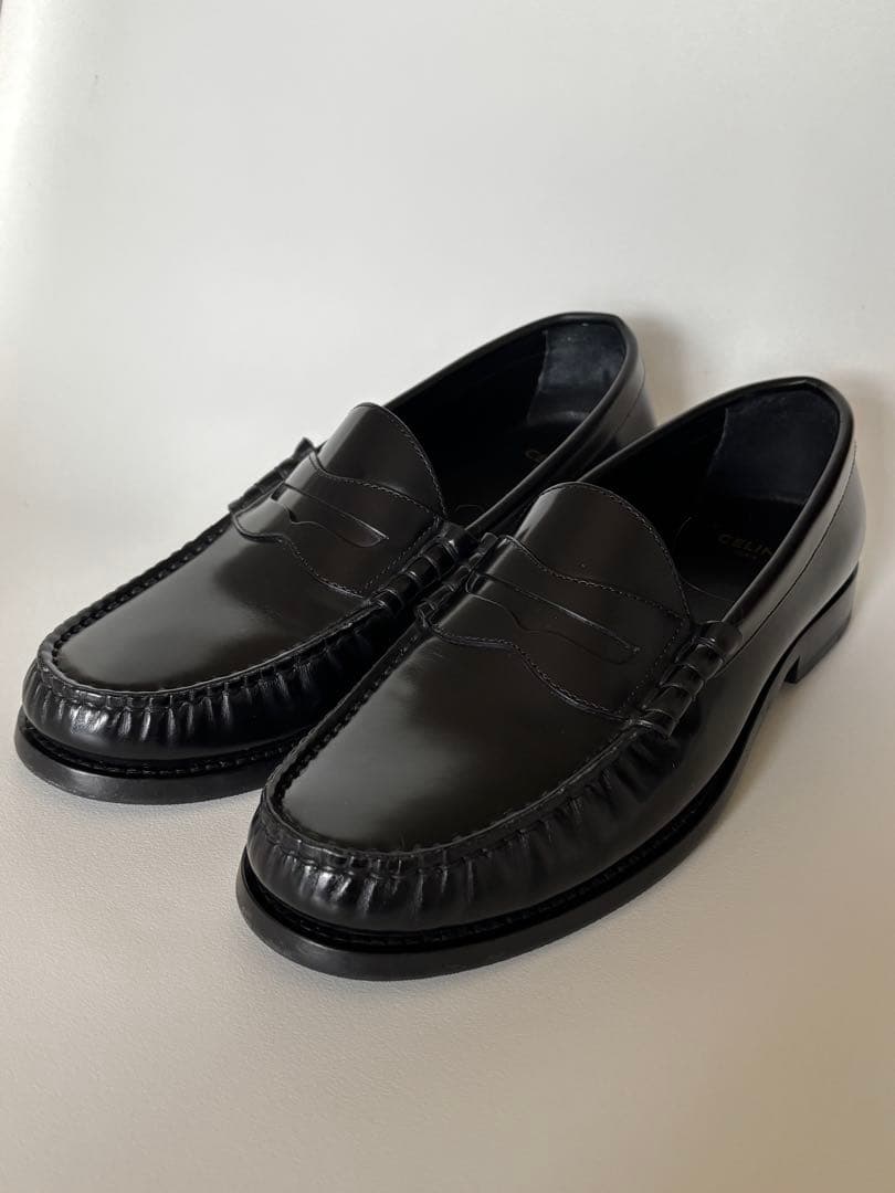 CELINE セリーヌ　ローファー　38 ブラック
