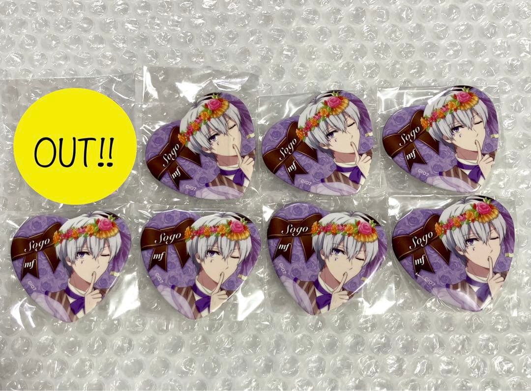 逢坂壮五 お菓子パーティー バレンタイン 2017 ハート 缶バッジ アイナナ