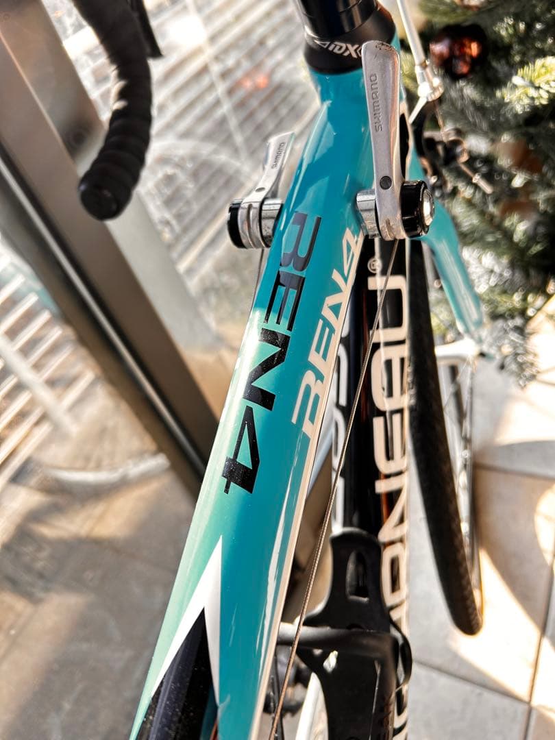 GARNEAU ブラック/ターコイズ ロードバイクジュニア用　24インチ