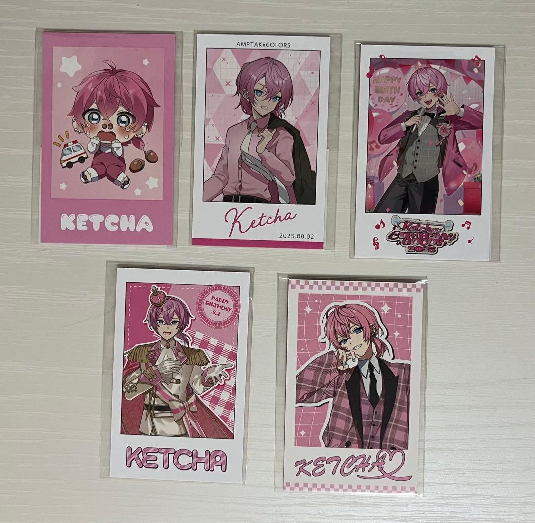 AMPTAK×COLORS けちゃ BIRTHDAY GOODS ちびぐるみ