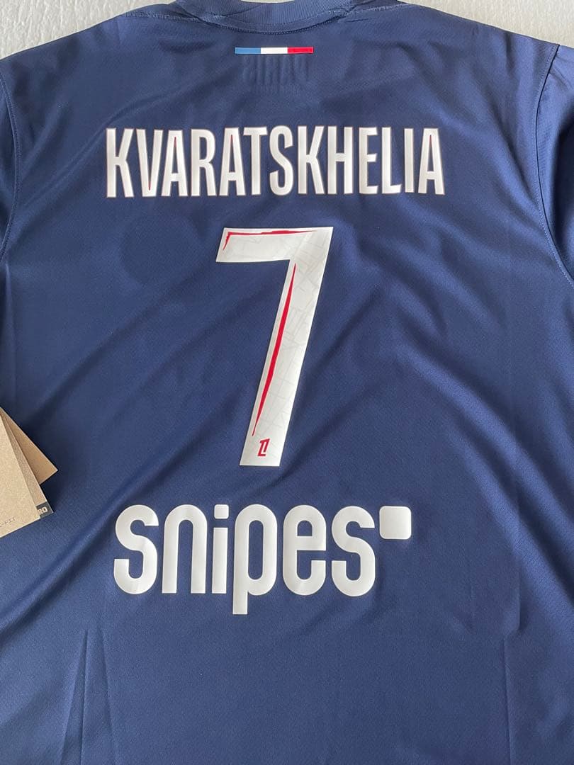 パリ・サンジェルマン クヴァラツヘリア 7番 レプリカ 24-25