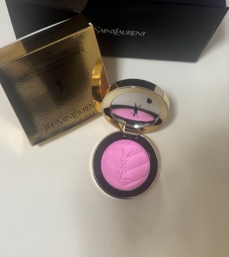 YSL メイクミーブラッシュ パウダーS/42 ベビードールピンク