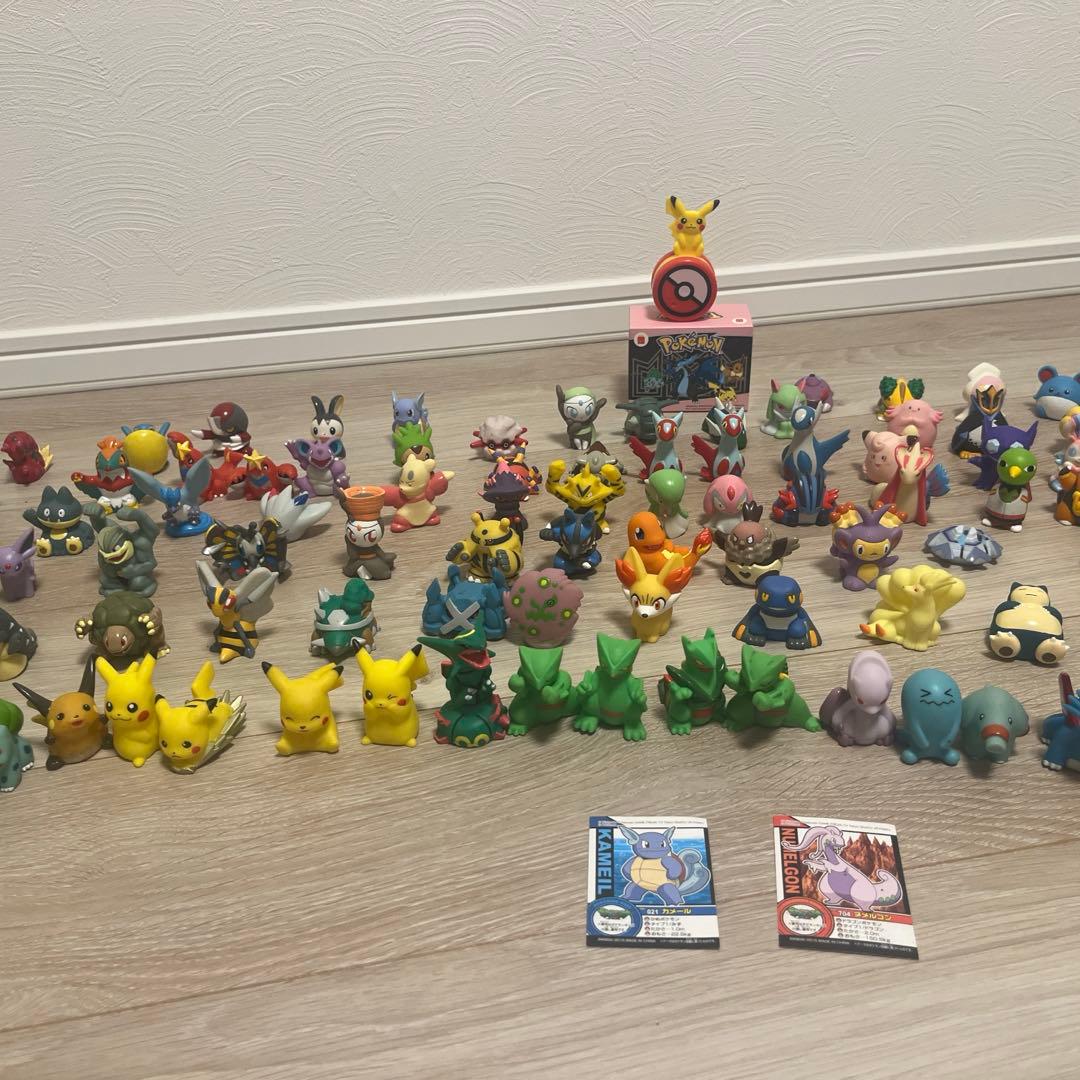 【ポケモンキッズ】指人形セット イーブイ・ピカチュウ 他 人気キャラ入り