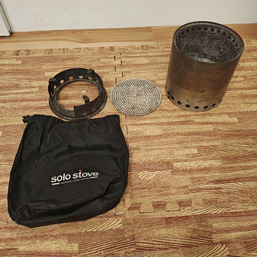 solo stove　キャンプファイヤー 焚き火台 ロストル付き