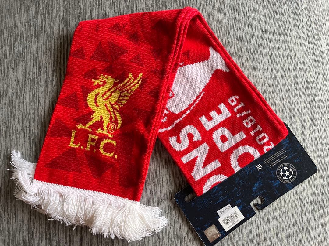 リバプール　ＣＬ優勝記念　マフラー