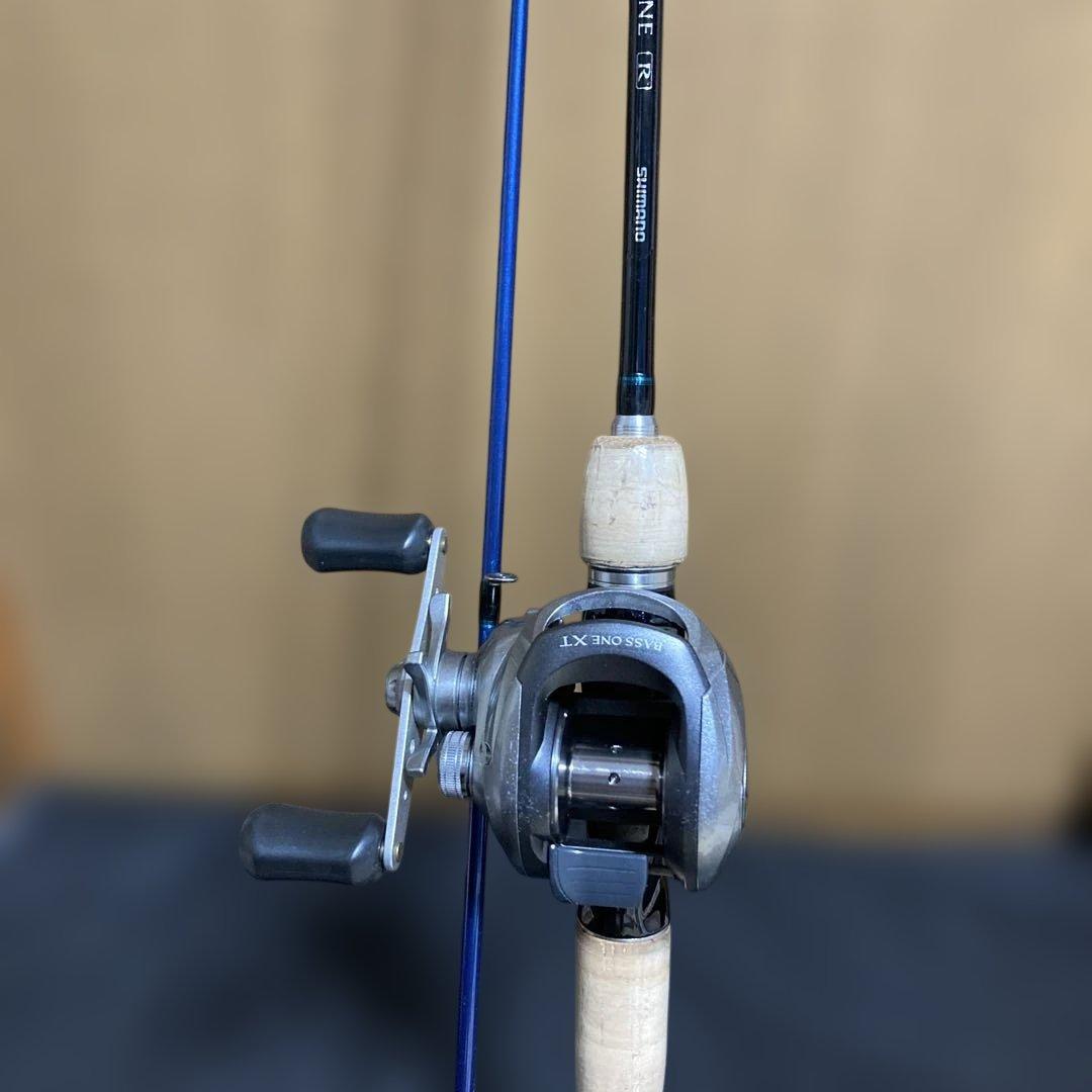 Shimano Bass One Rバスロッド 166ML-2 リールセット