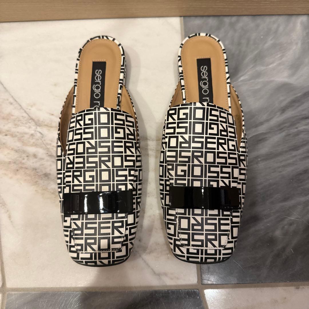 【美品】Sergio Rossiセルジオロッシ　ミュール36.5（23.5cm）