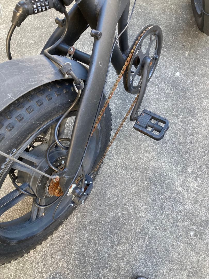 A20F 電動アシスト自転車 マットブラック　ジャンク品