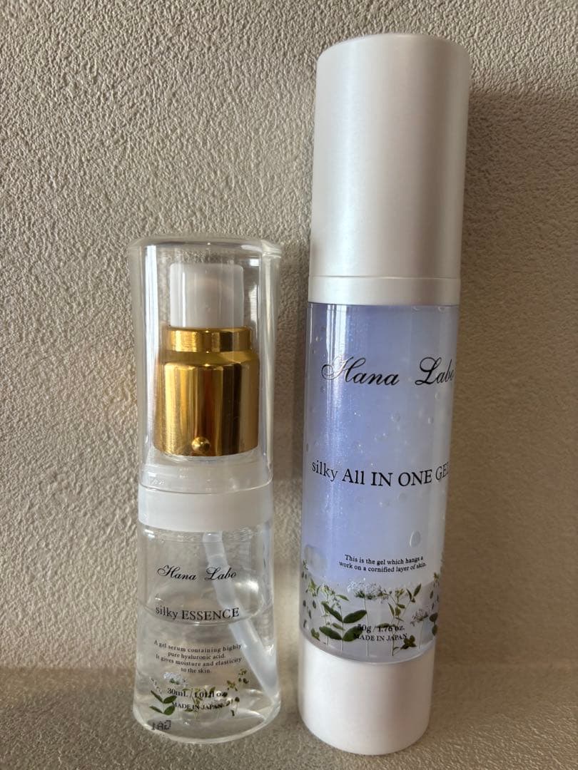 hana Labo シルキーエッセンス & オールインワンジェル