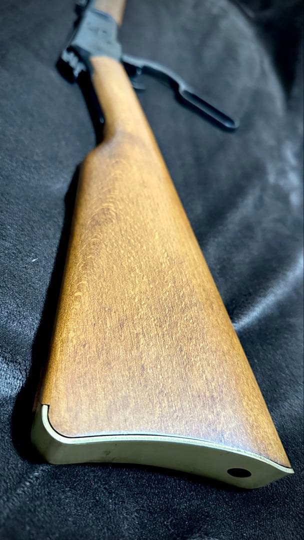 マルシン ウィンチェスター M1892 ブラック 高級ブナ材仕様 6mmBBガス