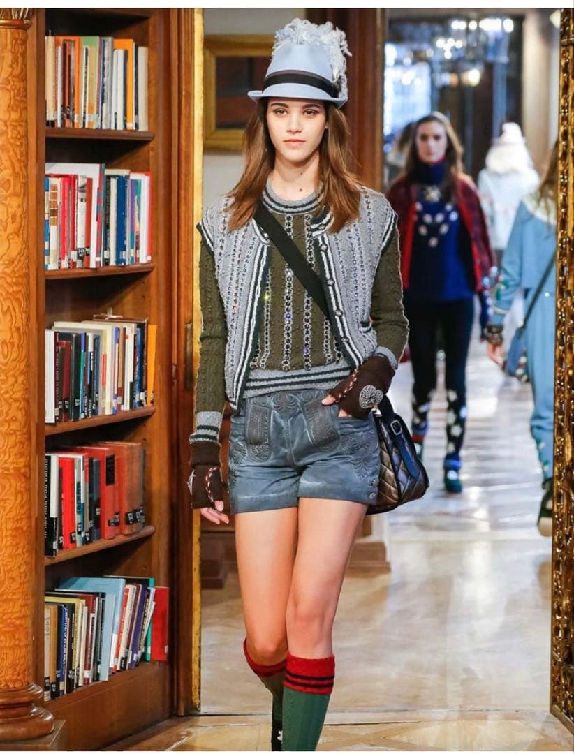 CHANEL シャネル CCジュエル ボタン カシミア カーディガン