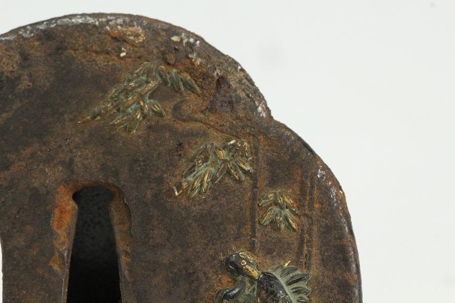 武具甲冑 刀 装具 鍔 六件 まとめて(K-A148)