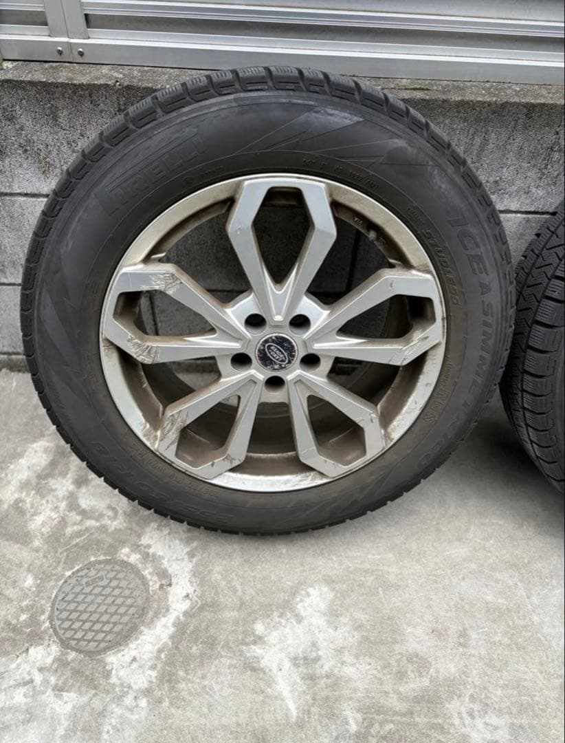 傷あり ディスカバリースポーツ 純正ホイール　 スタッドレス 直接引渡or着払