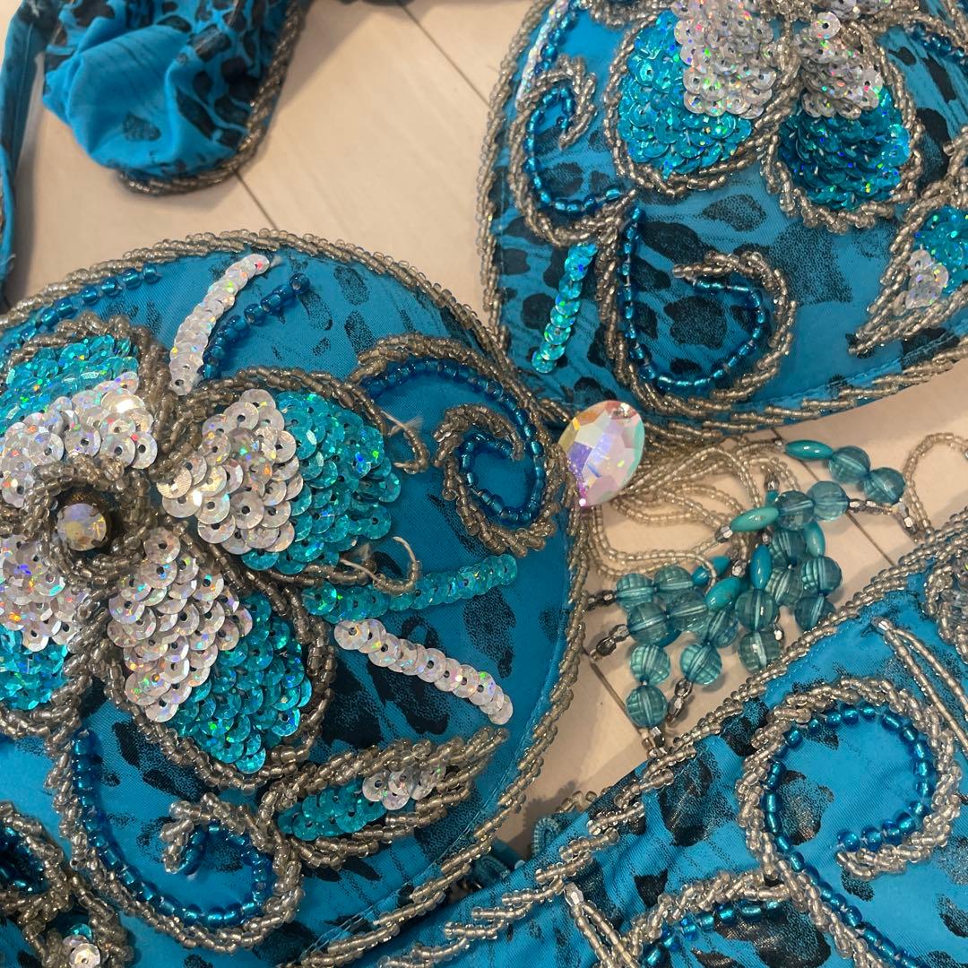 ⚠️早い者勝ち‼️ 美品❤️ベリーダンス　衣装　セットアップ　Ｌ