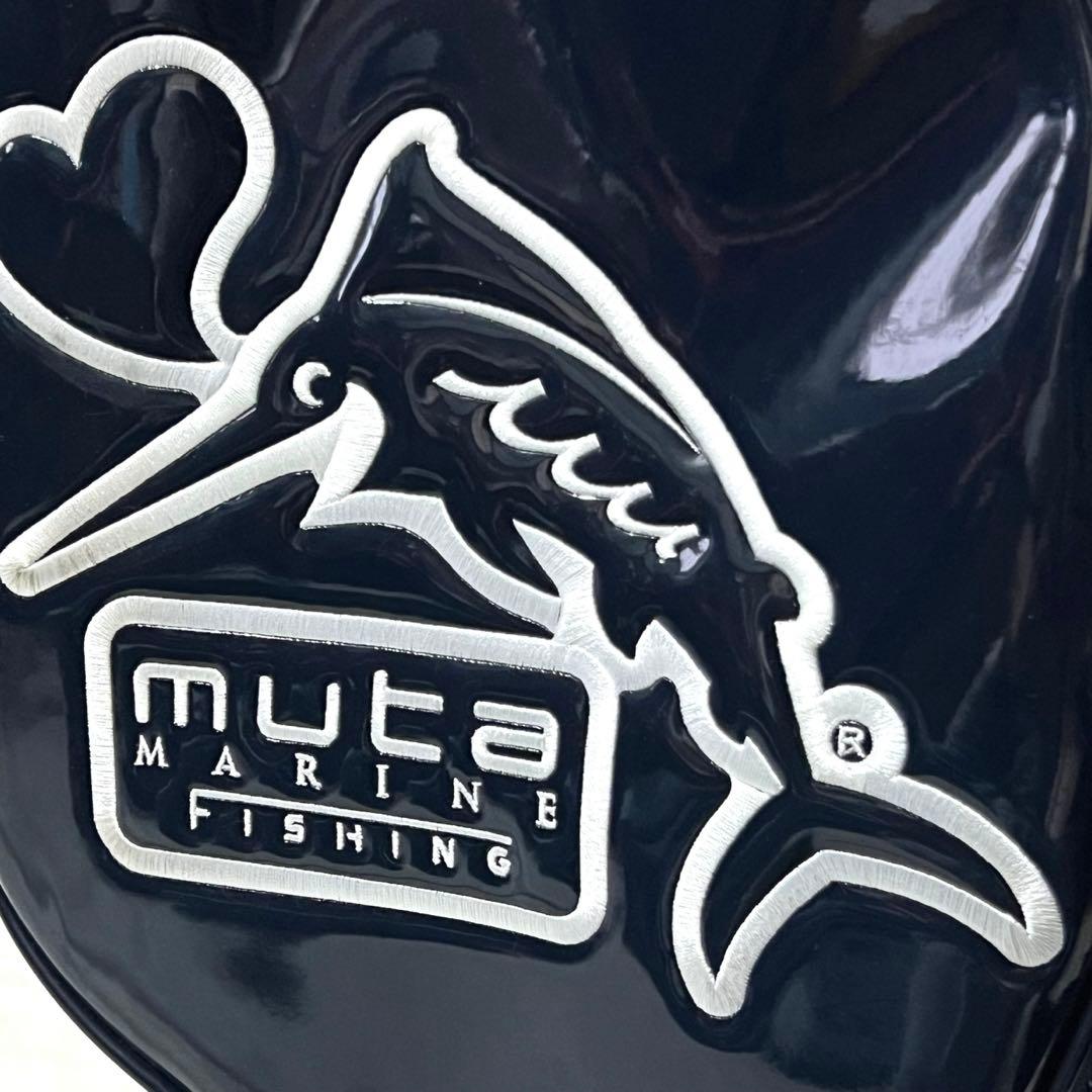 美品 限定 希少 ムータマリン スタンド キャディバッグ 刺繍 エナメル ゴルフ