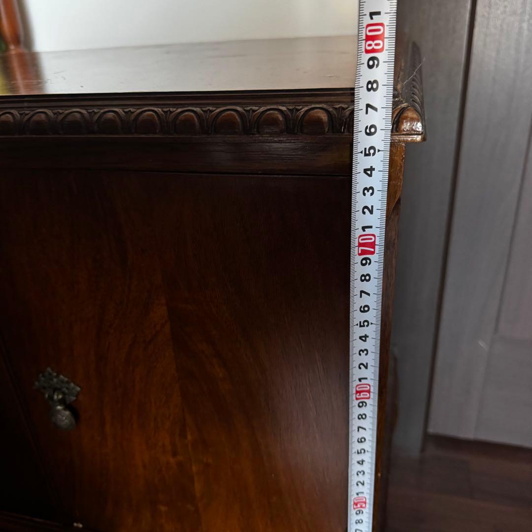 アンティーク木製チェスト ヴィンテージ　たんす　クラシック　古道具　英国　茶色