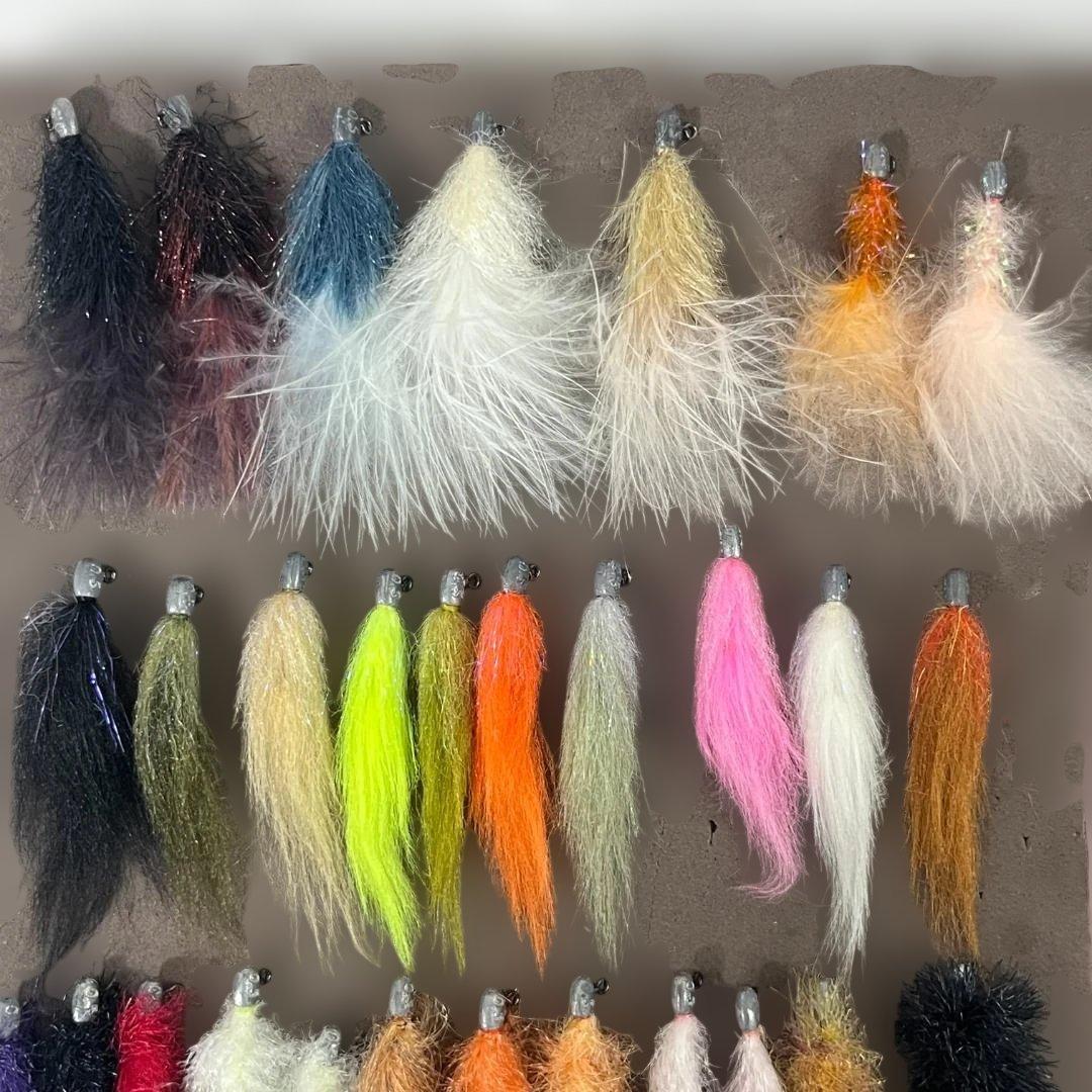 【迅速配送】ハートデザイン フェザールアー 0.5g 各種 39個 ケース付