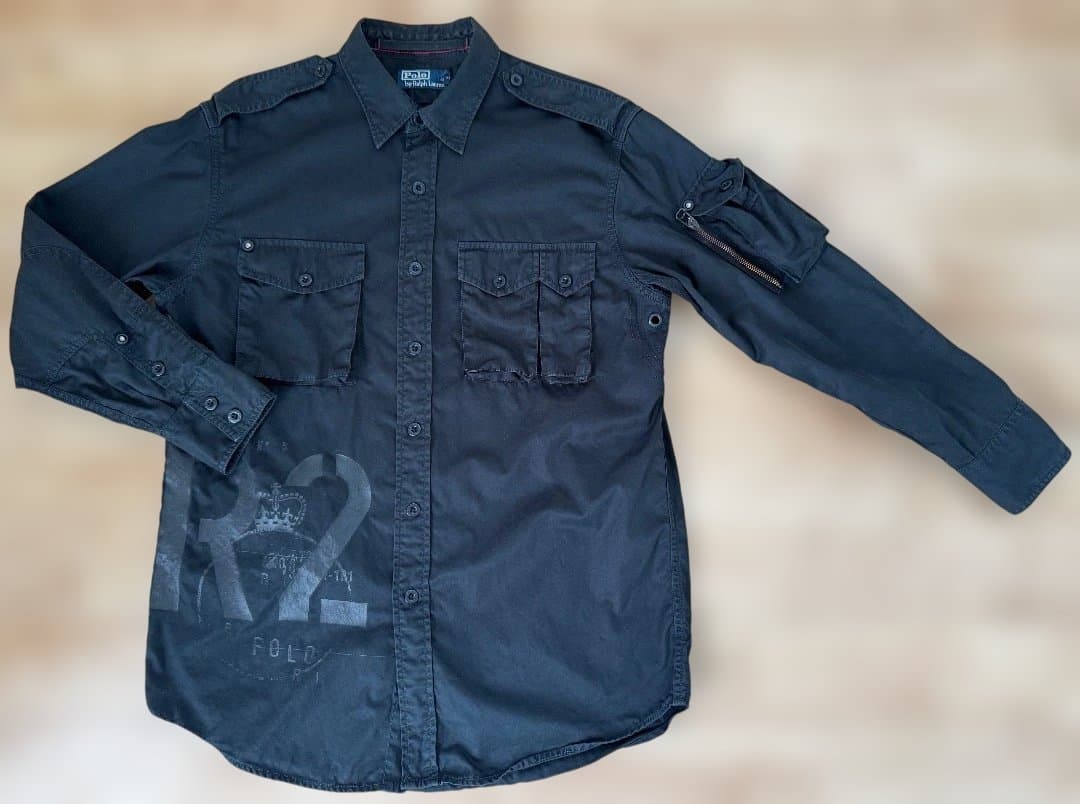 ★まもなく終了★ ラルフローレン R2 MILITARY SHIRT 記念復刻版