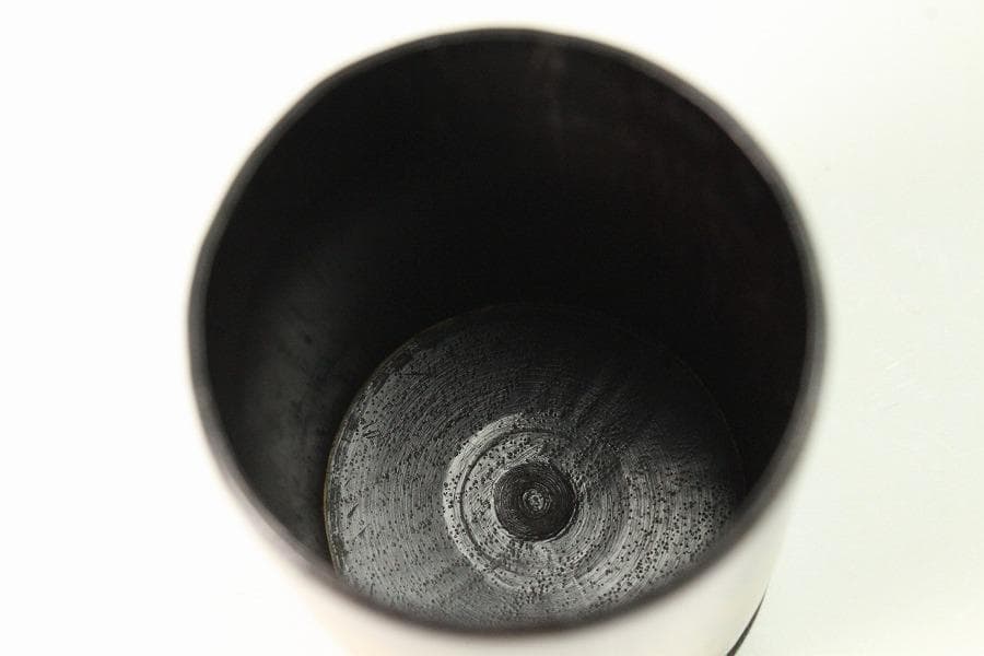 茶道具 紫檀 草花蒔絵 茶入 美品(K-BB517)