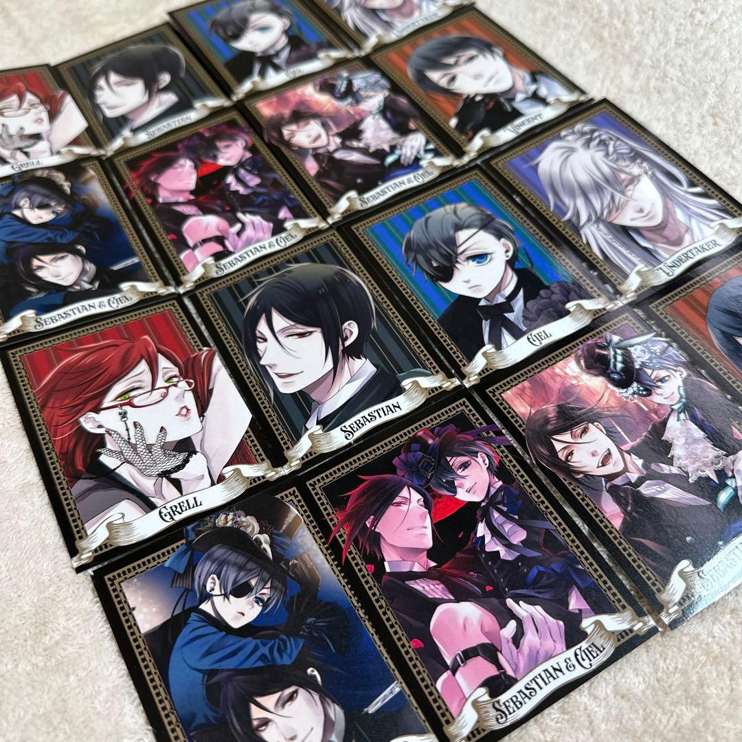 黒執事　ビタラビカフェ 購入特典 フォトカード　コンプリート2セット　非売品