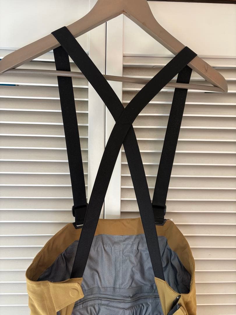 【美品】THE NORTH FACE ベージュ スノーボードウェア レディース