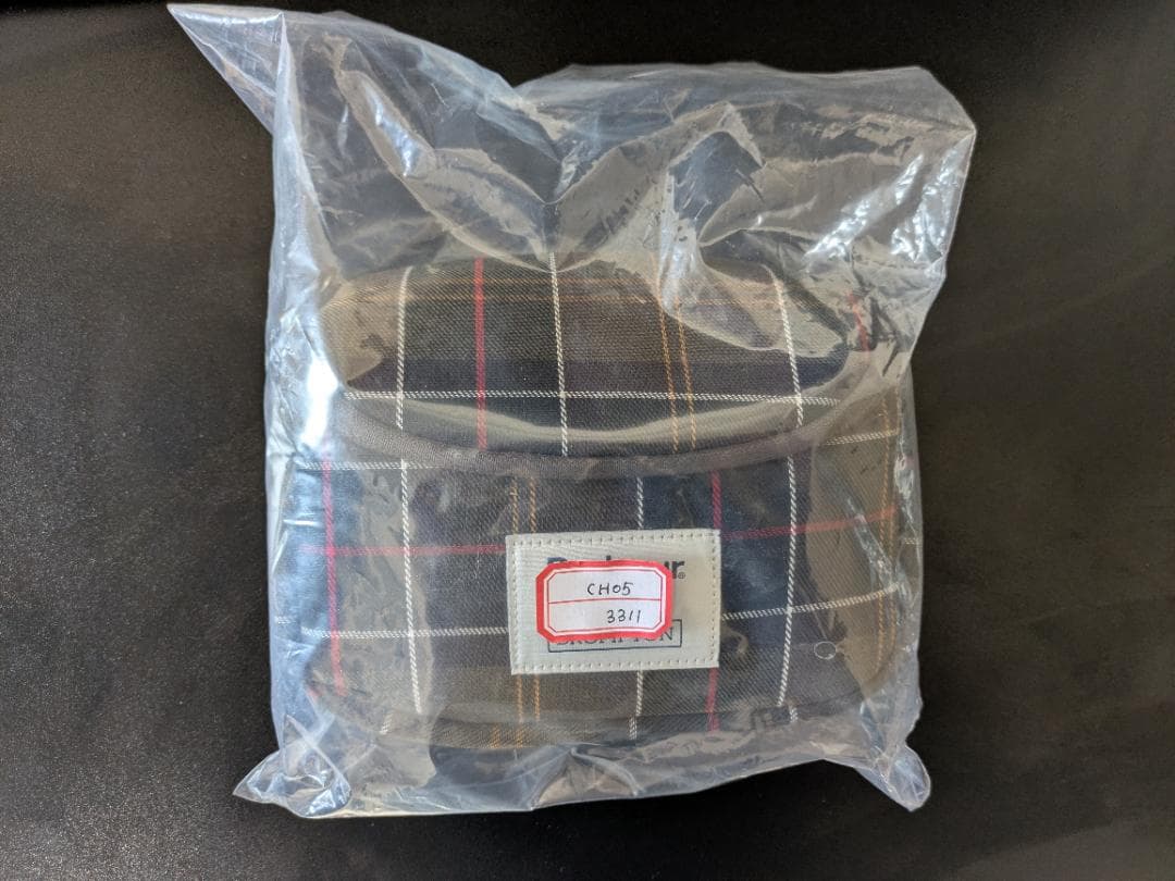 Barbour BROMPTON ブロンプトン ジップポーチ バブアー